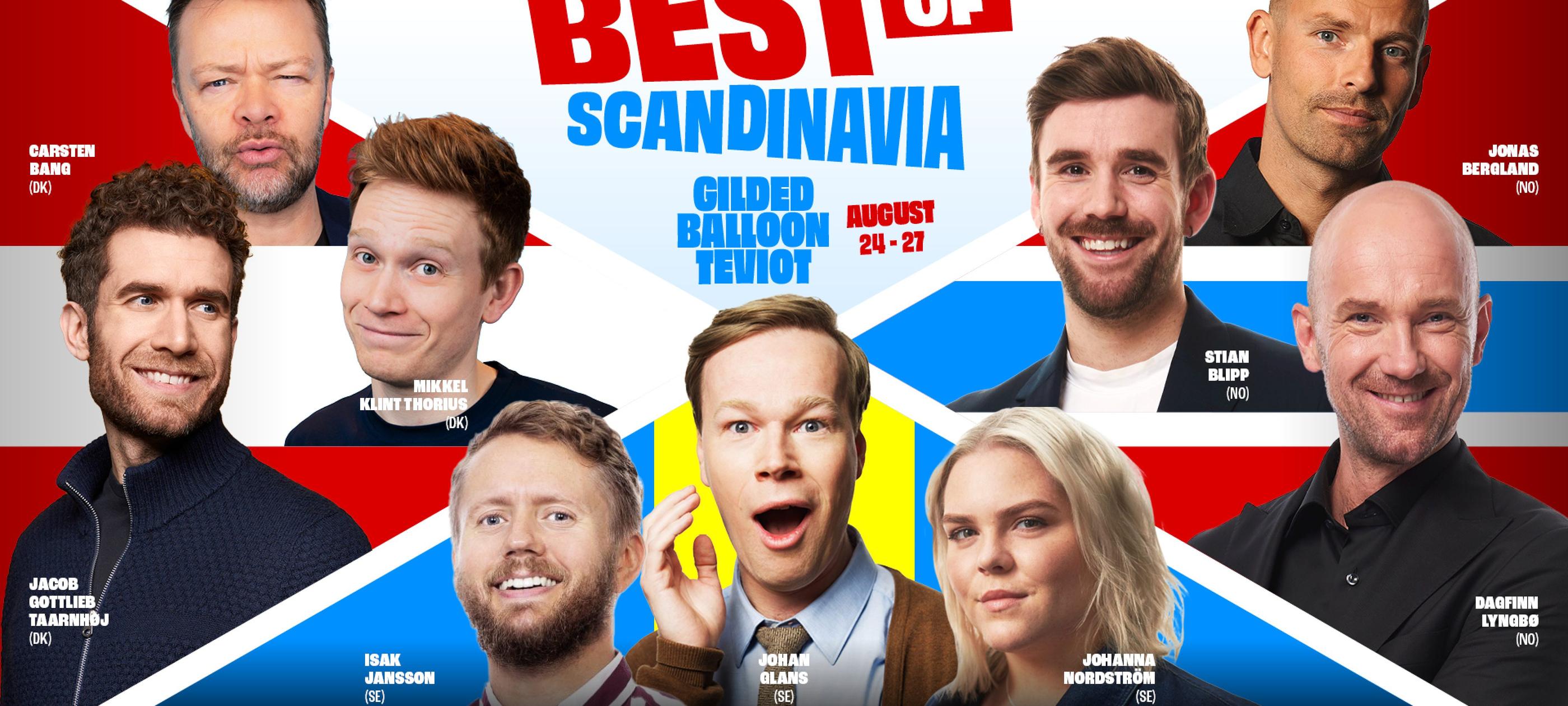 All Things Live Comedy presenterar Best of Scandinavia på Edinburgh