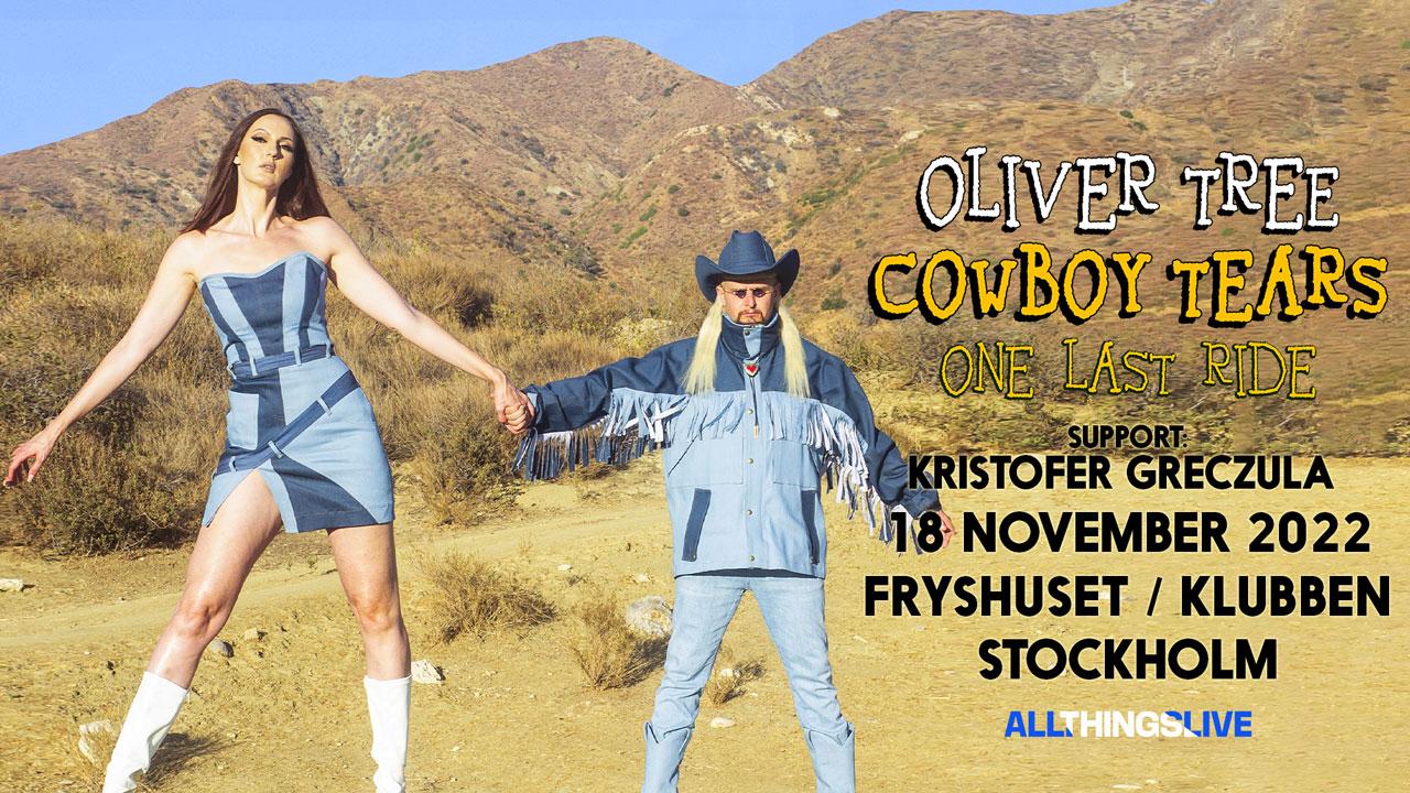 Oliver Tree 18 Nov, Support: Kristofer Greczula