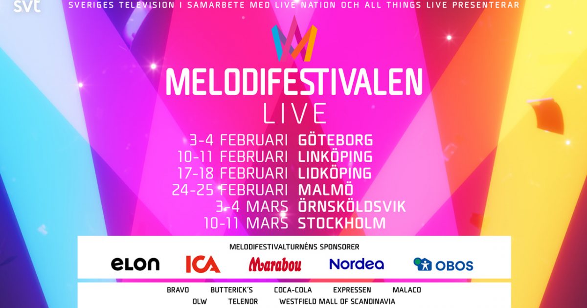 Melodifestivalen är tillbaka igen snart släpps biljetterna till